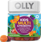 OLLY Kids Multivitamin & Probiotic Gummy, Digestive Support - 70 Count