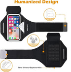 Running Armband 3D Design Sweat Resistant Running Phone Holder Up to 6.9"