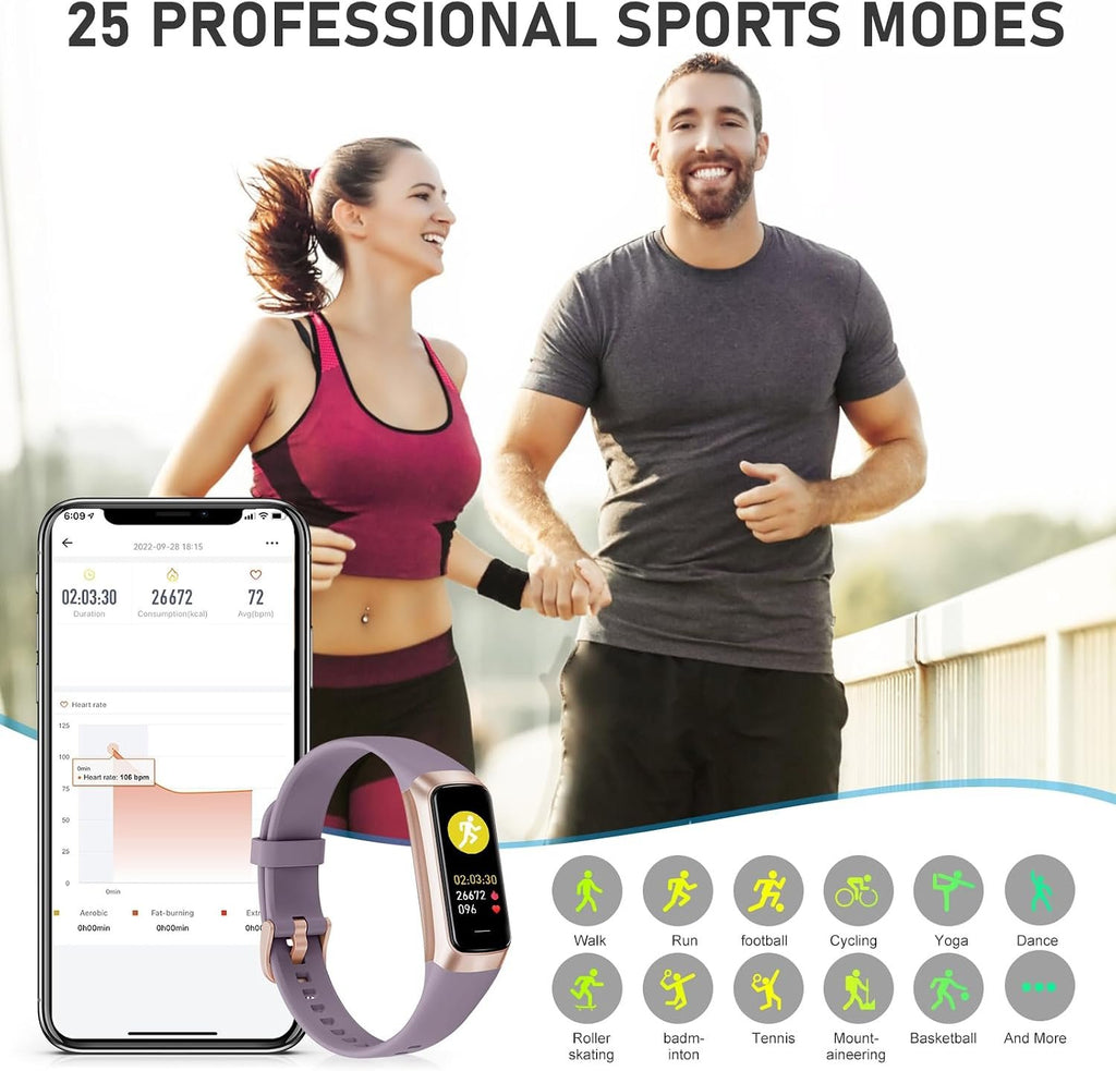 Fitness Tracker with 24/7Heart Rate, Blood Pressure, Sleep Tracking,Calorie