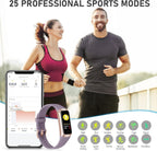 Fitness Tracker with 24/7Heart Rate, Blood Pressure, Sleep Tracking,Calorie