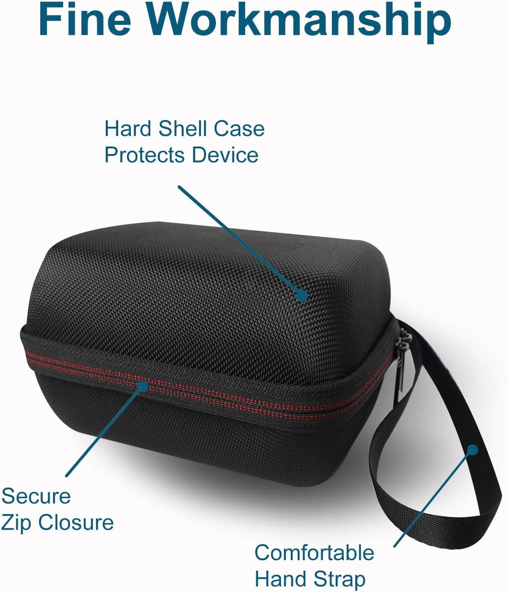 Hard Carrying Case for OMRON Evolv Wireless Blood Pressure Monitor, for Omron BP7000 Bluetooth Upper Arm Blood Pressure Monitor, Travel Storage Case for OMRON HEM-7600T-BK BP Monitor, Black Case Only