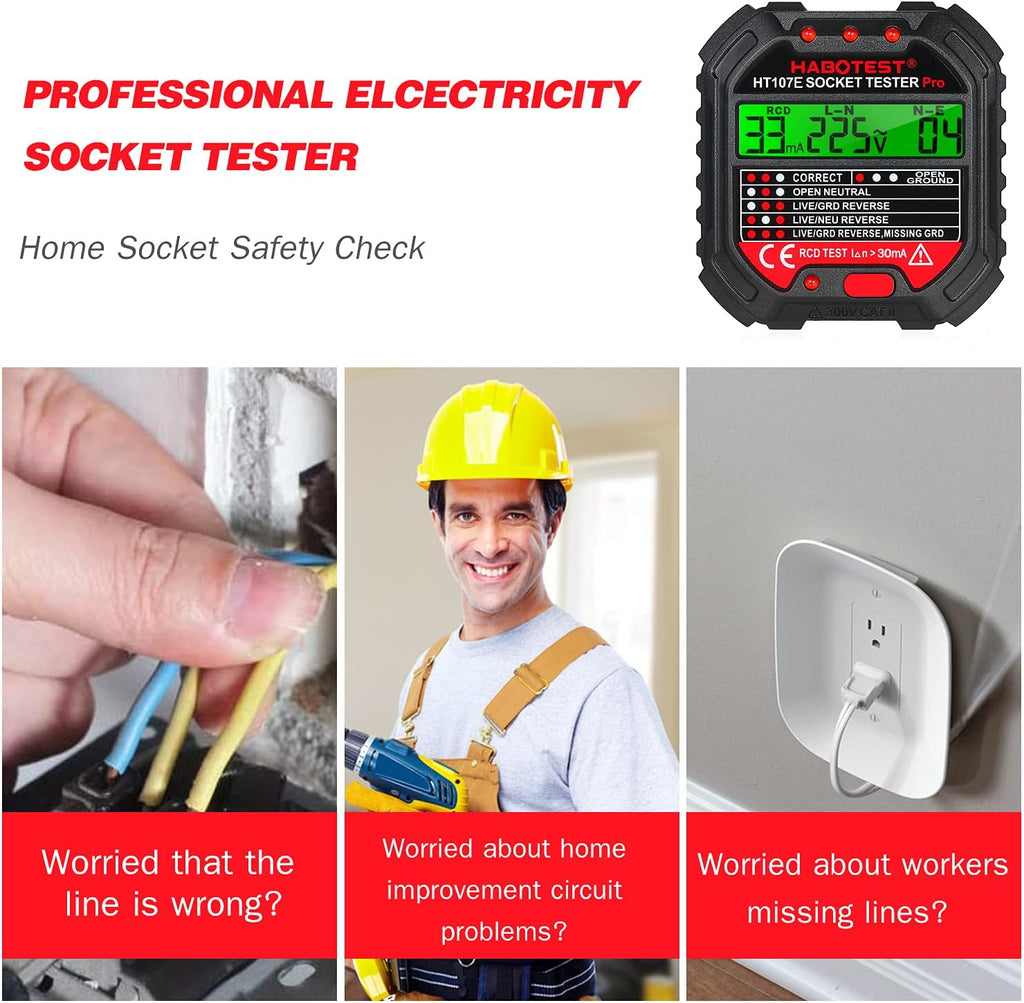 Eacam GFCI Electrical Testers