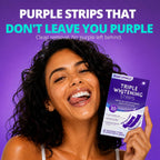 SAKYPRORAL Whitening Strips, Long-Lasting Results, Enamel Safe & Low-Sensitivity, Purple Tooth whitening, Professional Teeth Whitening Strips with Non-Slip Dry Strip Technology, 14 Count (Pack of 1)
