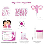 At-Home Self-Insemination Kit – Safe, Easy, Discreet Natural Conception Aid, Private IVI Alternative, Conceive Without Intercourse – Pack of 5 Kits Includes Ovulation & Pregnancy Tests