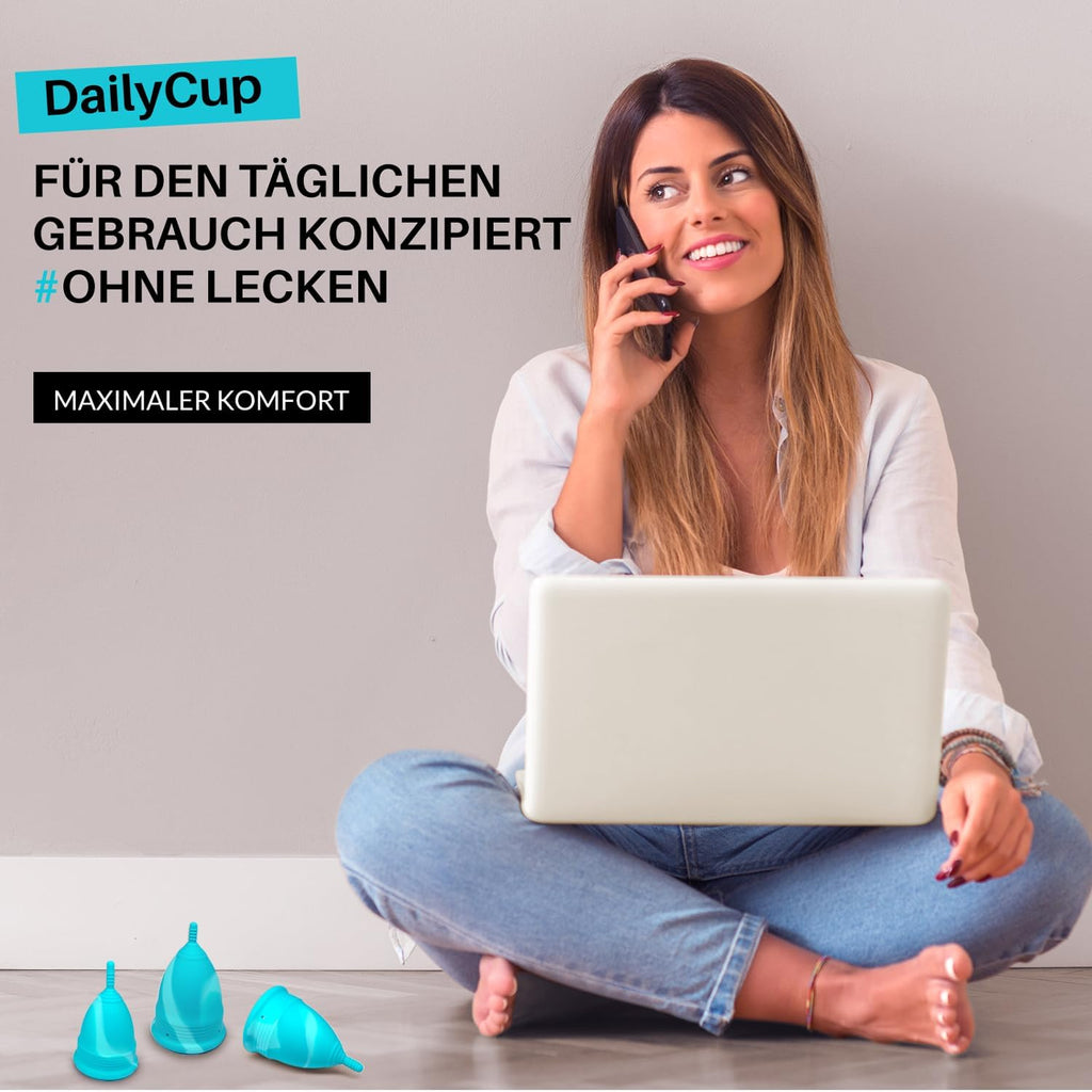 Daily Menstrual Cups and Discs Sterile