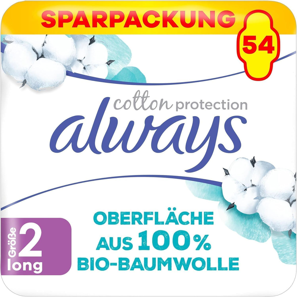 Always Sanitary Pads 18 pieces