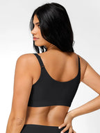 Bra for Women Front Closure Bras Full Coverage with Adjustable Straps | Wire-Free Feeding Bra for Feeding Mothers, Post Surgery Bras for Recovery & Support (S, Dark Skin)