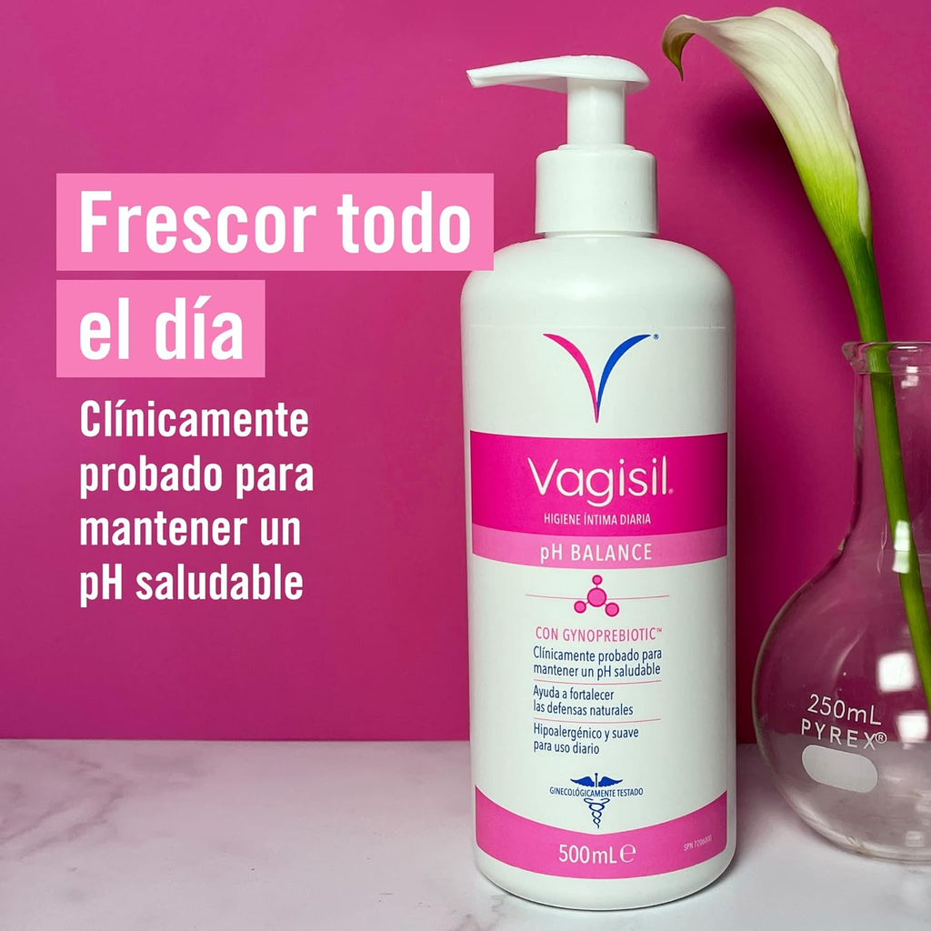 Vagisil Daily Intimate Hygiene Ph Balance, With Prebiotics, Helps Strengthen Natural Defenses, 500 ml