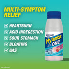 Mylanta One Antacid Tablets, Berry Ginger, Fast Relief, 50 Ct