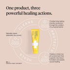 First Honey Wound Healing Ointment [ 1oz - 28.4g ] | 100% Active Leptospermum | Fast Relief & Skin Repair | Manuka Honey from New Zealand | Antibiotic Free Burn Care, Scar Gel, Dressing Aid