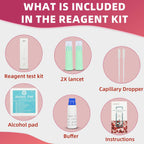 Iron Deficiency Test kit for Children and Adults, Rapid Home Test