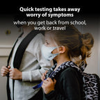 iHealth COVID-19 Antigen Rapid Home Test, 2 Tests, FDA Authorized OTC | at-Home Self Test, Results in 15 Minutes with Non-invasive Nasal Swab, Easy to Use & No Discomfort, for ages 2 and up
