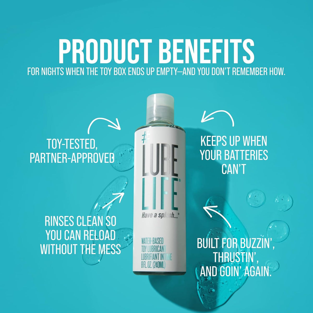 Personal Lubricants Water-Based 236 ml