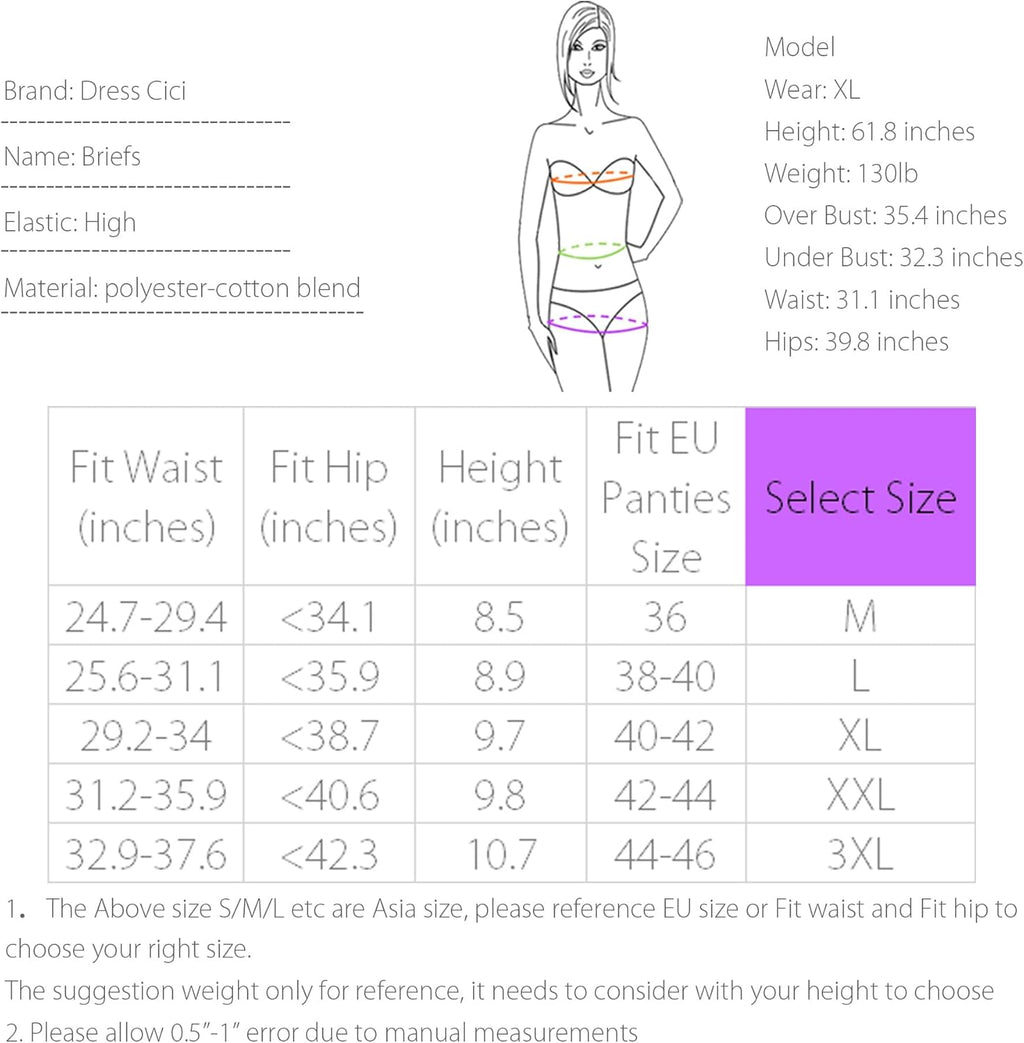 Dress Cici Disposable Postpartum Underwear, Cotton Blend Thin Briefs for Maternity and Travel 5/20PCS Optional