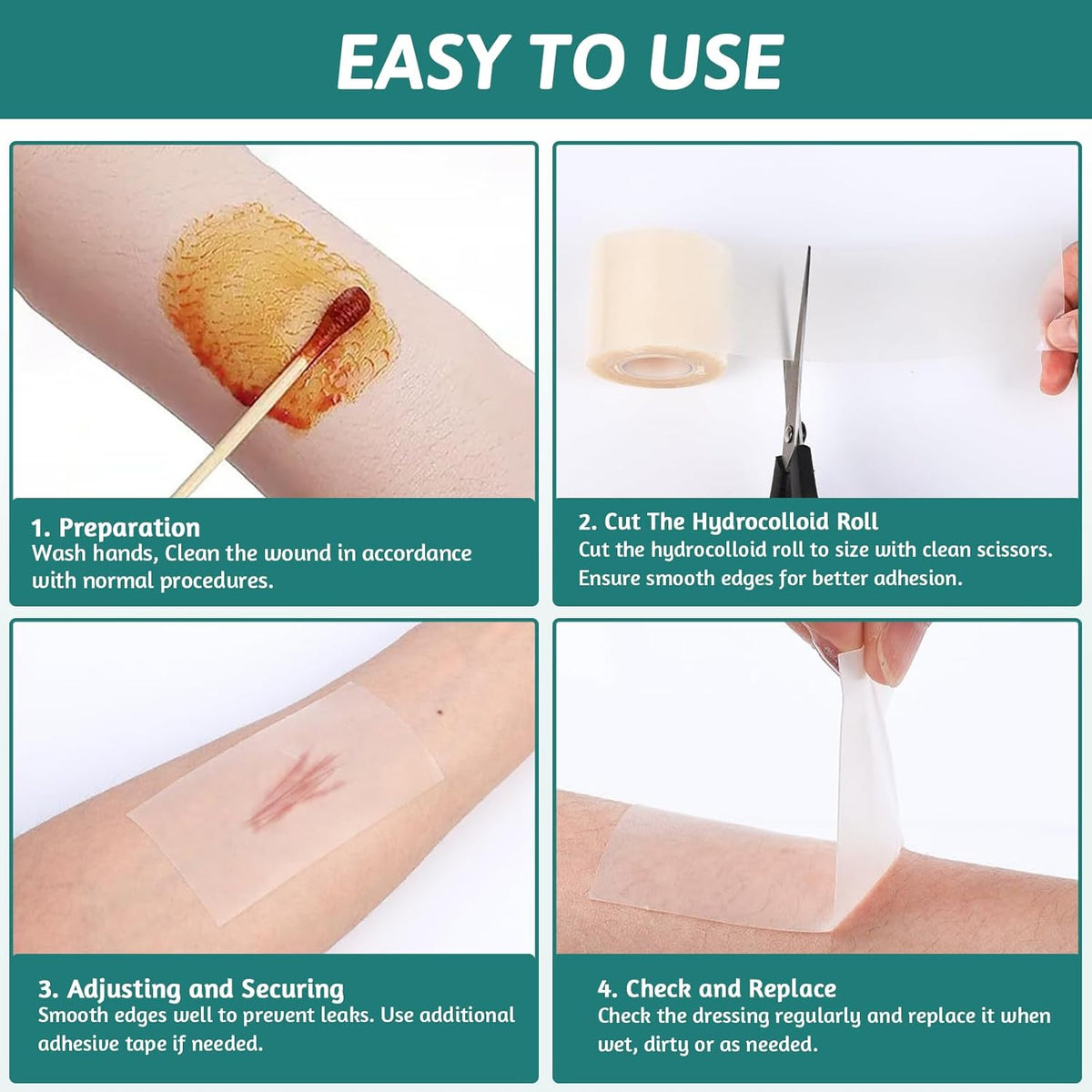 Hydrocolloid Wound Care Bandages