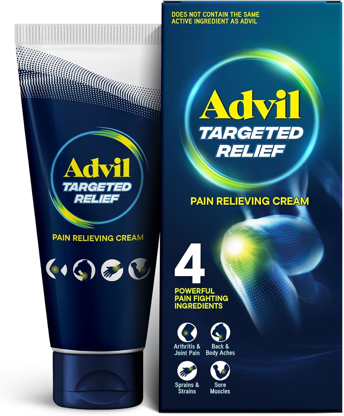 Advil Targeted Relief Cream, Ibuprofen, 2.3 oz Tube