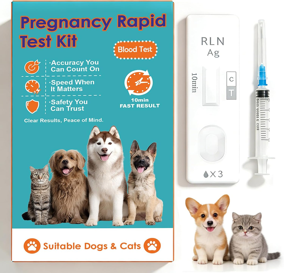 Home Pregnancy Test for Dog and Cat