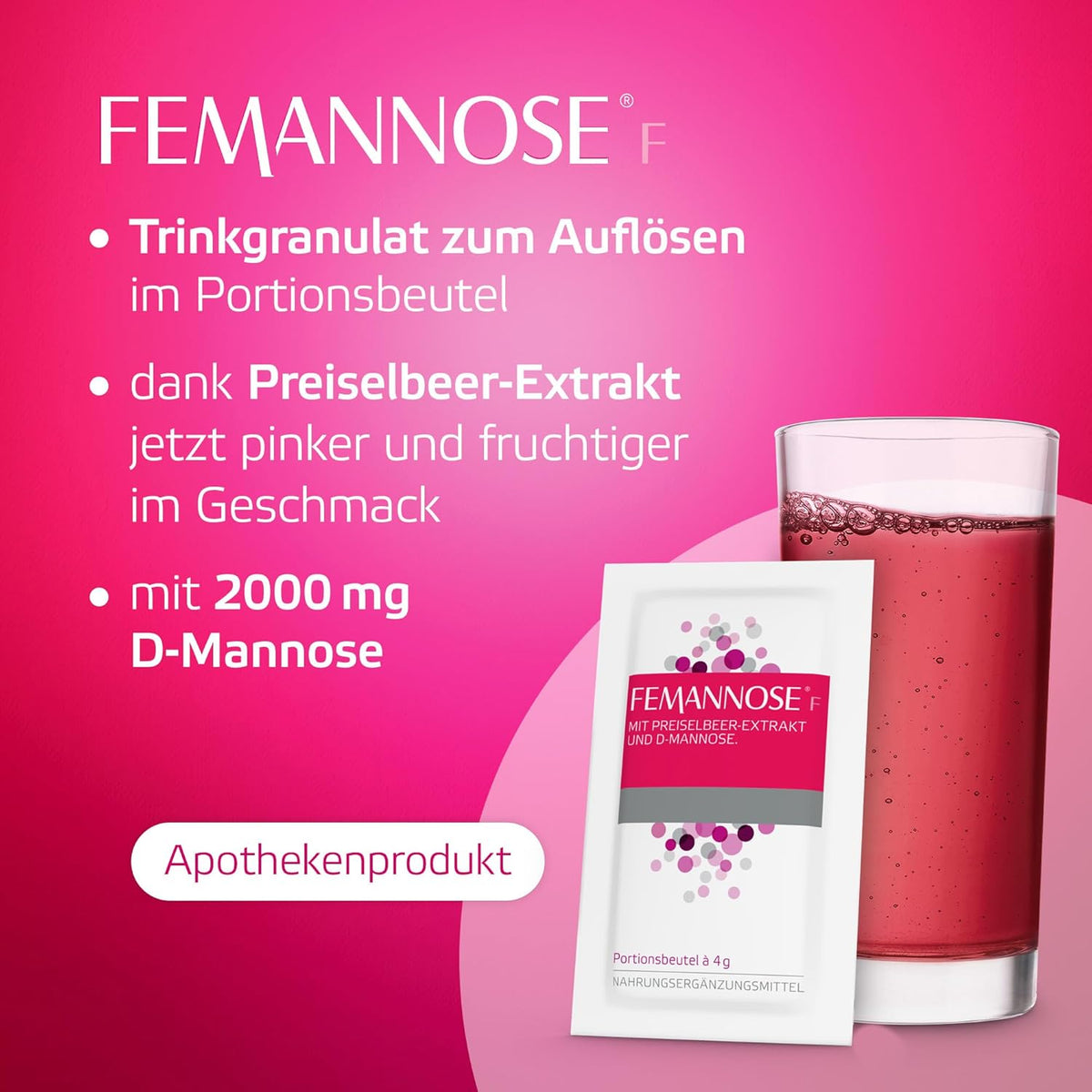 FEMANNOSE Dietary Supplements 2.000 mg