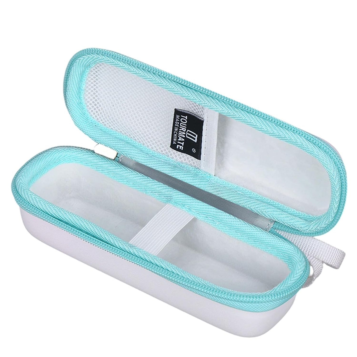 Tourmate Hard Storage Case for Thermometer,Travel Case for Viproud/femometer/GoodBaby 3-in-1 Infrared Thermometer(Box for Sale) (PU White)