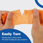 AZEN 20 Pack Self Adhesive Bandage Wrap, Elastic Cohesive Bandage Wrap, Color Athletic Tape, Vet Wrap, Ankle Tape