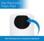 RMS Deluxe Sock Aid - Socks Helper with Foam Handles for Regular Socks | Help put on socks without bending, an independent dressing aid for limited mobility