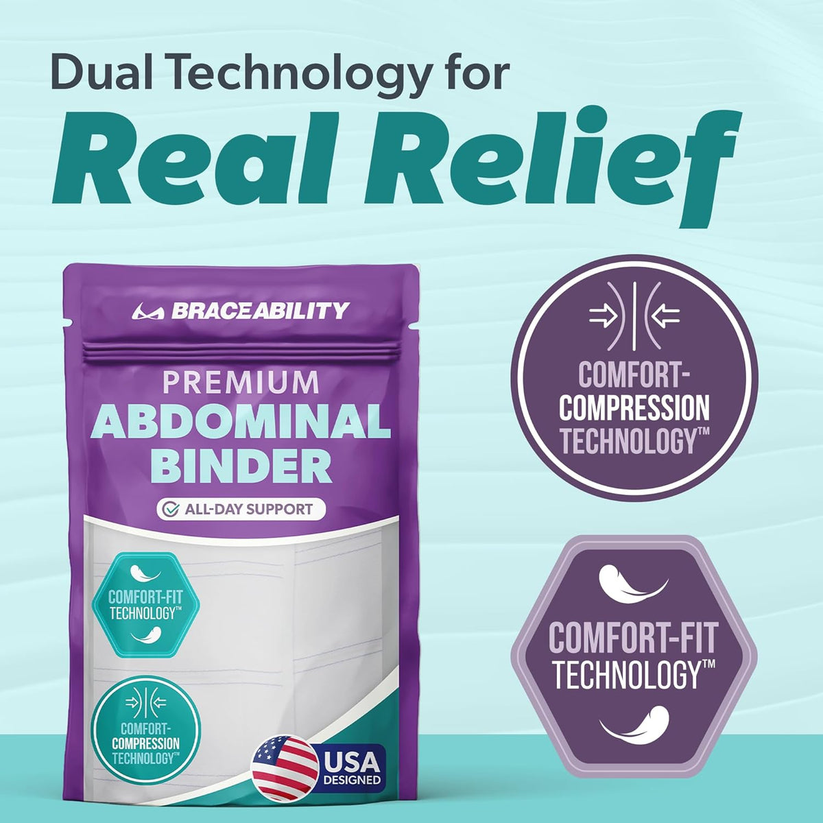 BraceAbility 2XL Support and Compression Garments