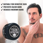 Viking Revolution Shaving Cream for Men - Sandalwood - 5.3 oz | Soft, Smooth & Silky Shaving Soap - Rich Lather for Smoothest Shave - Luxury Formula - Sandalwood Scent