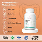 Autoimmunity Care Complete Biotic Care – 3-in-1 Pre Pro & Post Biotic Supplement | Prebiotics + Probiotics Supplement with Postbiotics, for Women & Men | Digestion Improve Supplement, Gut & Immunity | 60 Caps (30 dose)