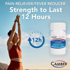 Camber Naproxen Sodium, 220 mg - Pain Reliever and Fever Reducer (200 Count)