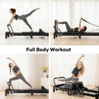 UltraStudio Foldable Pilates Reformer Aluminum Pilates Machine