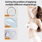 50 Pcs Disposable Vaginal Suppository Applicators Fits Boric Acid Capsules, Pills Tablets - Soft Round Tip, Individually Wrapped Hygienic Insert