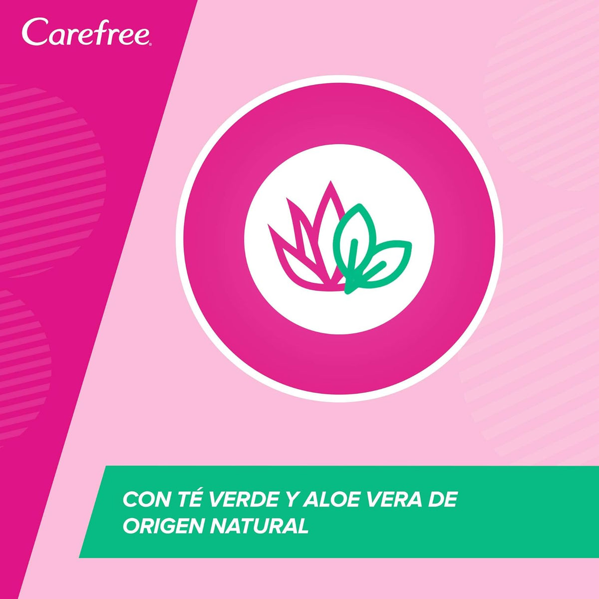 Carefree Daily Intimate Cleanser, Green Tea and Aloe Vera, 200 ml