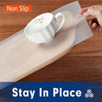 Shelf Liner Drawer Liner Cabinet Liner Fridge Liners Non Adhesive Non-Slip Washable Cupboard Pad for Kitchen Clear Refrigerator Mat