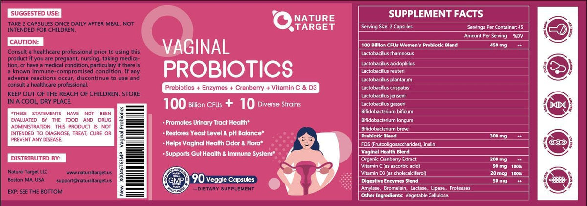 NATURE TARGET l Probiotic Supplements 100 ml