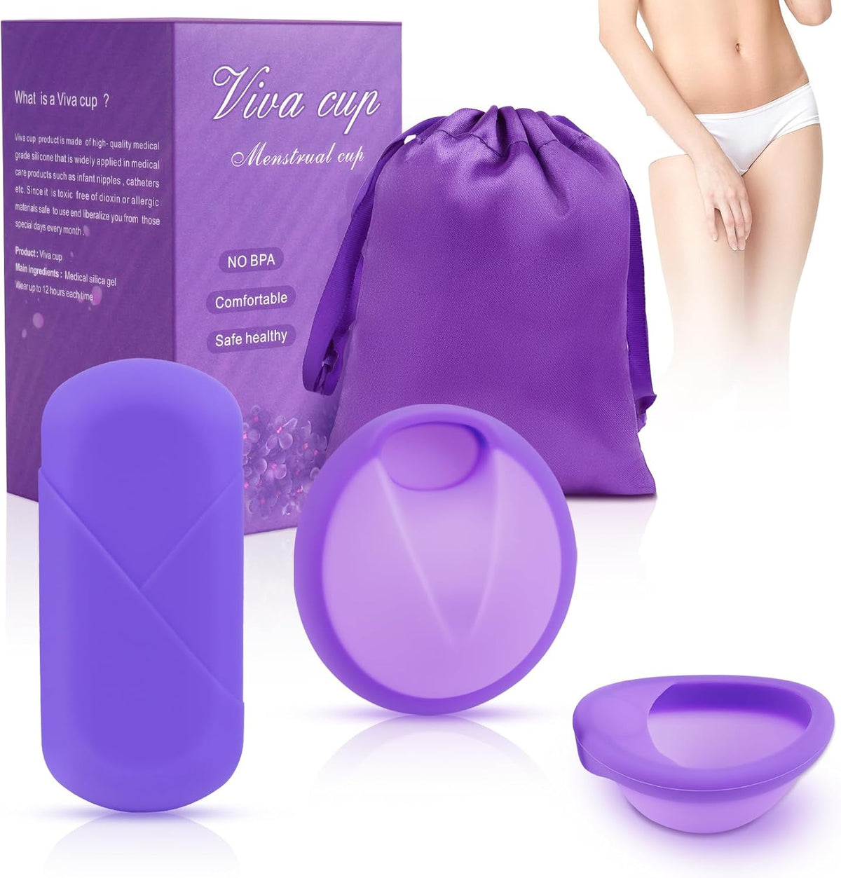 ACWOO Dietary Supplements Silicone Reusable