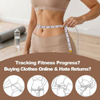 Upgraded Soft Tape Measure, Measuring Tape for Body Measurements, Retractable Measuring Tape, Flexible Measuring Tape for Body, Sewing, Fabric, Tailor, Mini Tape Measure, 2 Pcs
