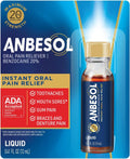 Anbesol Maximum Strength Liquid Oral Pain Reliever, 0.41 fl oz
