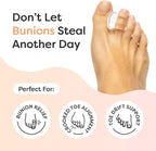 ZenToes Gel Toe Spacers for Bunions & Overlapping Toes, 4 Count