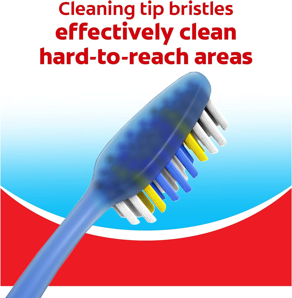 Colgate Extra Clean Full Head Toothbrush, Soft, 6 Pack | Soft Bristles, Full Head Design, Everyday Cleaning, Easy Grip Handle, Bulk Toothbrush Pack