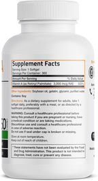 Bronson Vitamin A 10,000 IU Healthy Vision and Immune Support, 360 Softgels | Vitamin A Palmitate, Once-Daily Rapid Release, Skin, Growth & Reproduction Support, Non-GMO