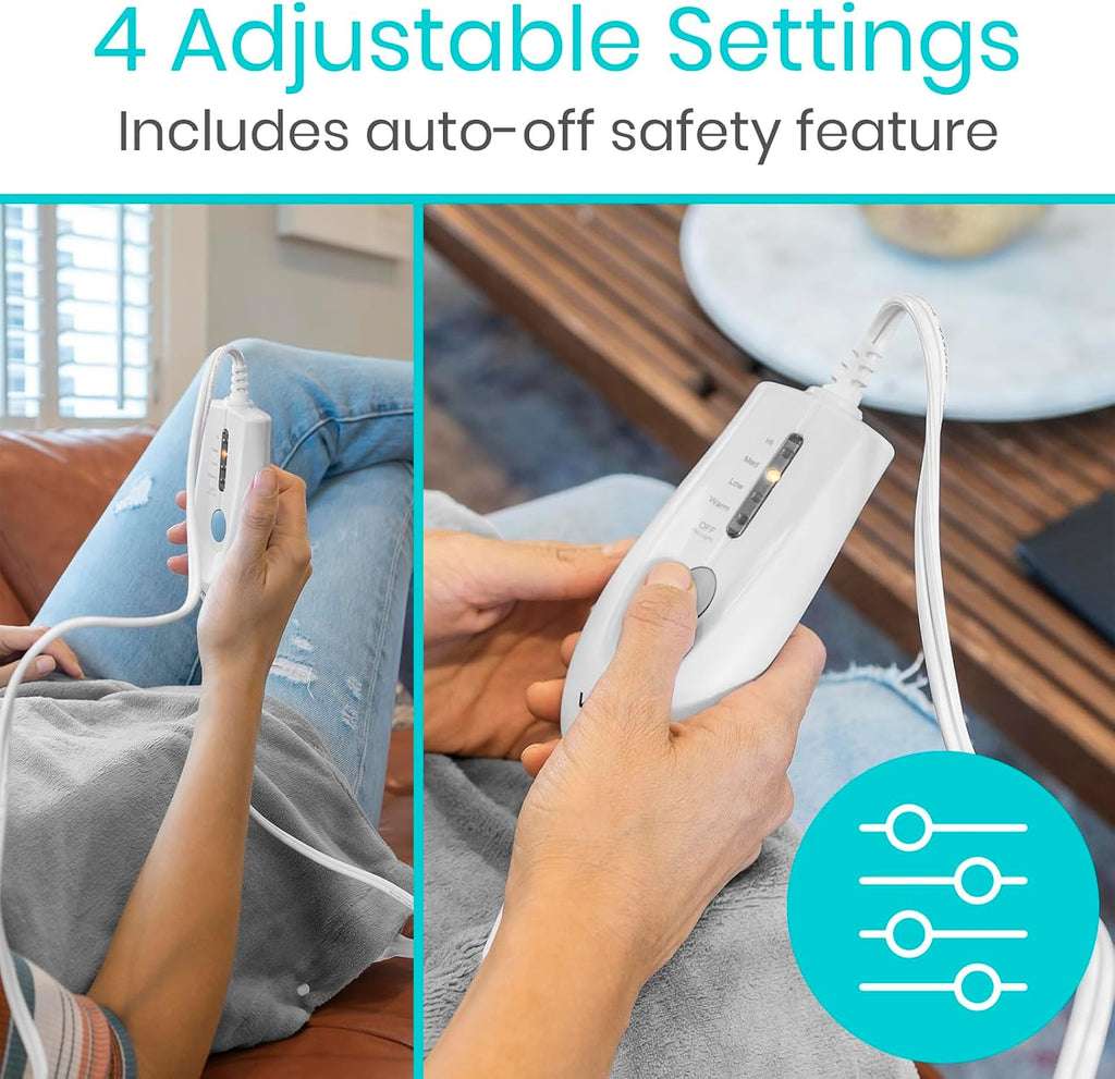 Vive Moist Heating Pad - Electric Heated Warming Hot Wrap for Heat Therapy