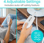 Vive Moist Heating Pad - Electric Heated Warming Hot Wrap for Heat Therapy