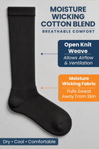 Special Essentials Diabetic Socks Over-the-Calf Men & Women, Non-Binding