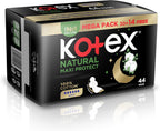 Kotex Sanitary Pads 100% Cotton With Wings