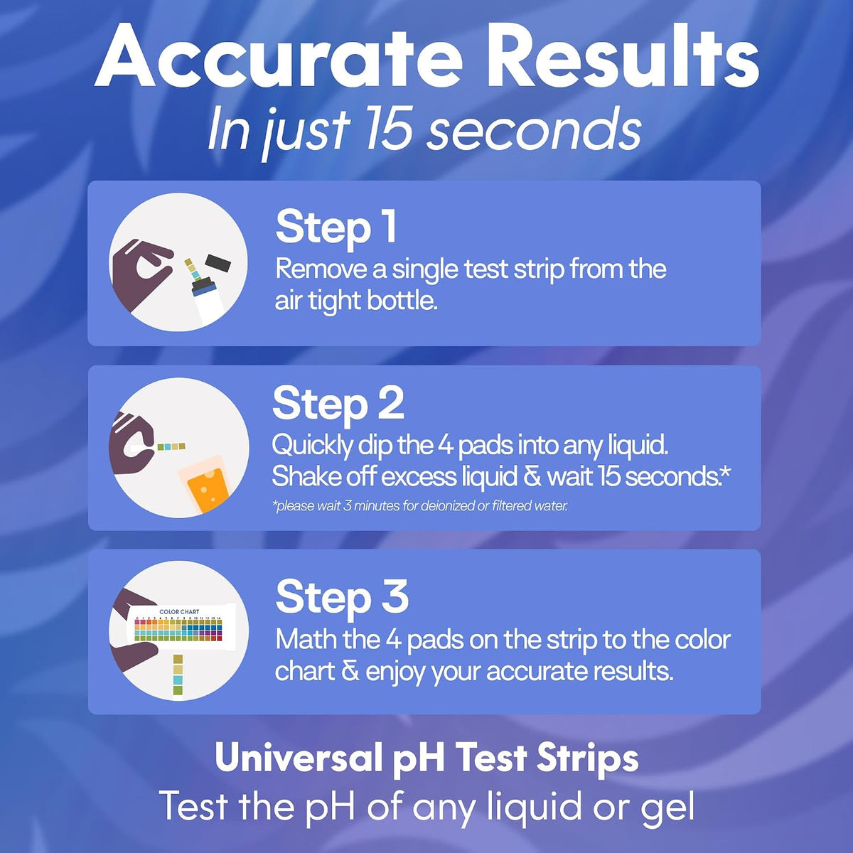 Med Lab 200 Universal pH Test Strips (0-14) for Water, Pool, Spa, Aquarium