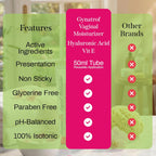 Gynatrof Vaginal Moisturizer, Long-Lasting for Vaginal Dryness & Irritation, Hormone-Free Hyaluronic Acid & Vitamin E Feminine Care, Daily Hydration For Intimate Feminine Care, 1.7 fl oz
