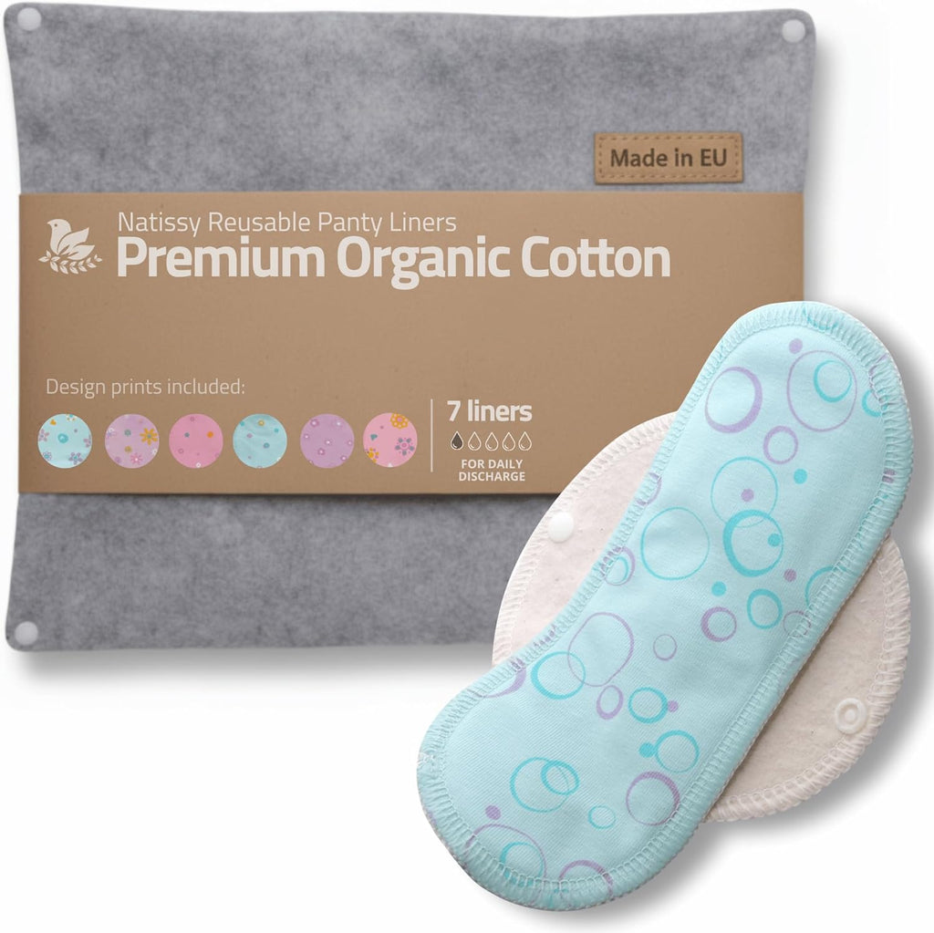 Waschbare Panty Liners Reusable Organic