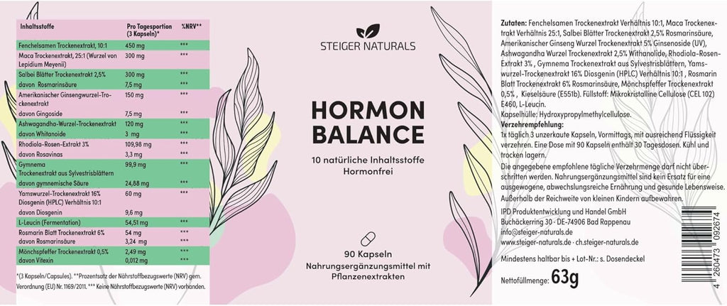 Steiger Dietary Supplements
