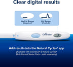 Clearblue & Natural Cycles Birth Control Ovulation Test Refill Pack, 15 Digital Ovulation Tests