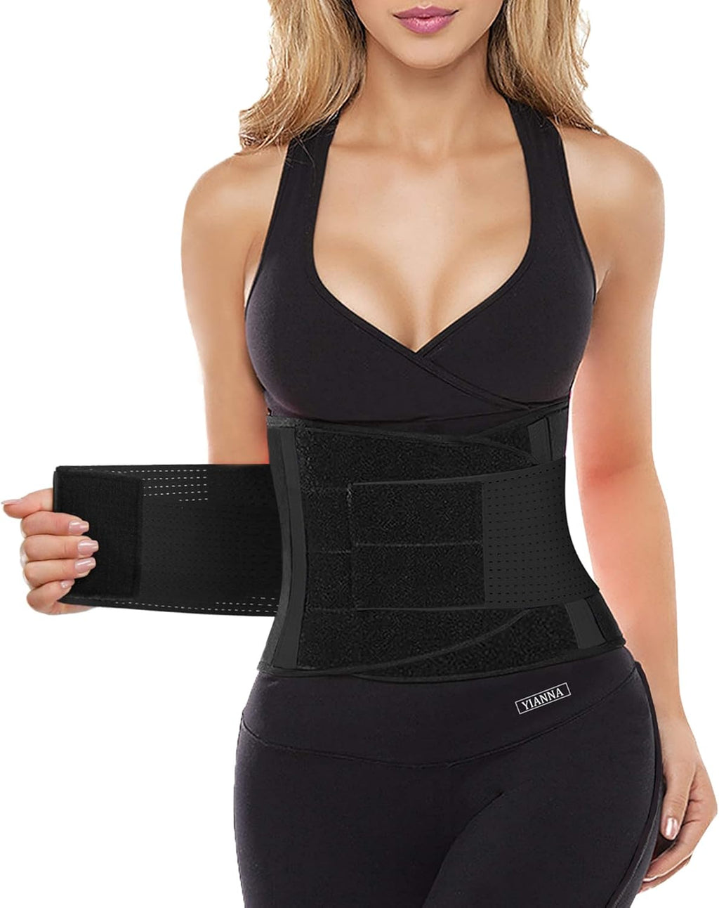 YIANNA Girdle Reductora Mujer Abdominal Lumbar Fajas Reductoras Abdomen Adjustable for Sport Fitness Postpartum